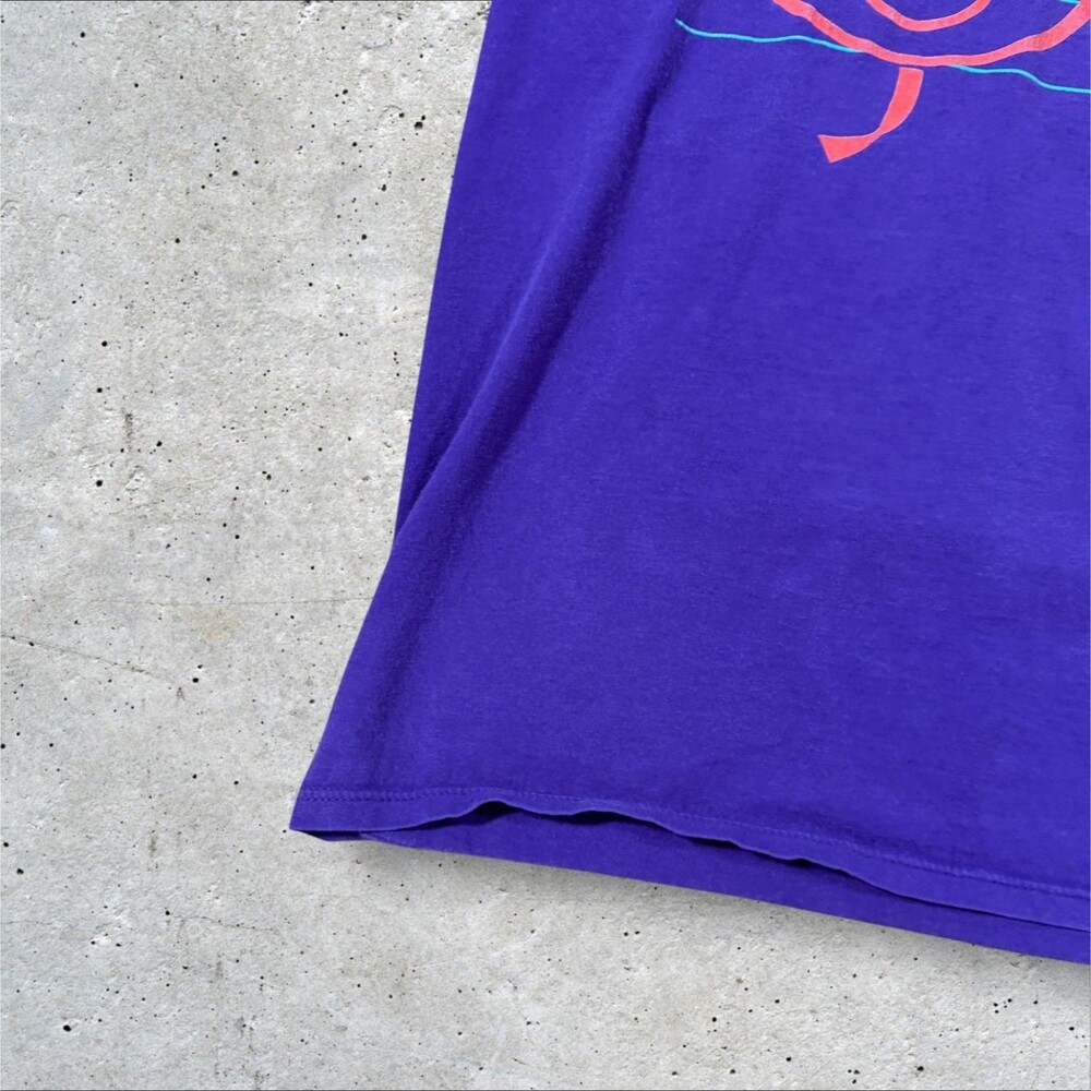 Vintage 90s Disney Designs Magic Music Days Shirt XL Made In USA Purple - Picture 5 of 8